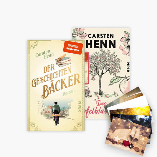 Der Geschichtenbäcker + Das Apfelblütenfest + 1 exklusives Postkartenset