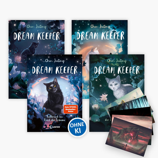 Dream Keeper - Reihe Band 1-4 plus 1 exklusives Postkartenset
