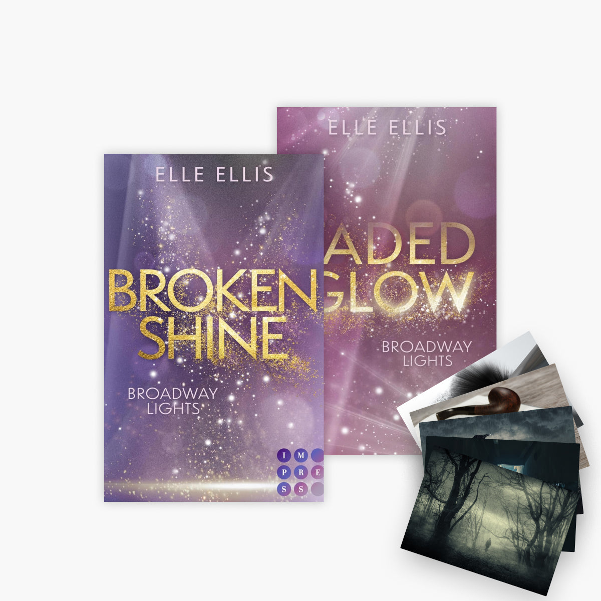 Broadway Lights - Reihe Band 1+2 plus 1 exklusives Postkartenset