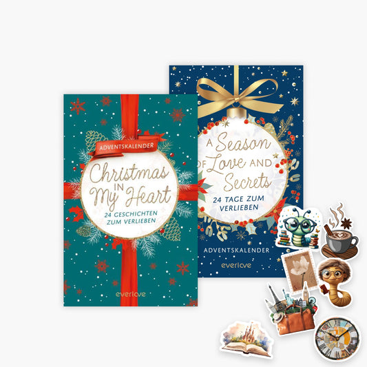 Christmas in My Heart + A Season of Love and Secrets + 1 exklusives Stickerset