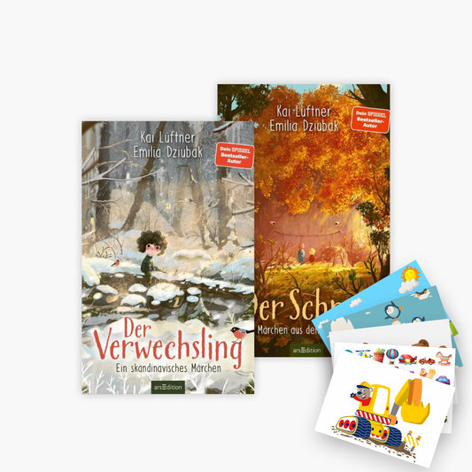 Der Verwechsling + Der Schrat + 1 exklusives Postkartenset