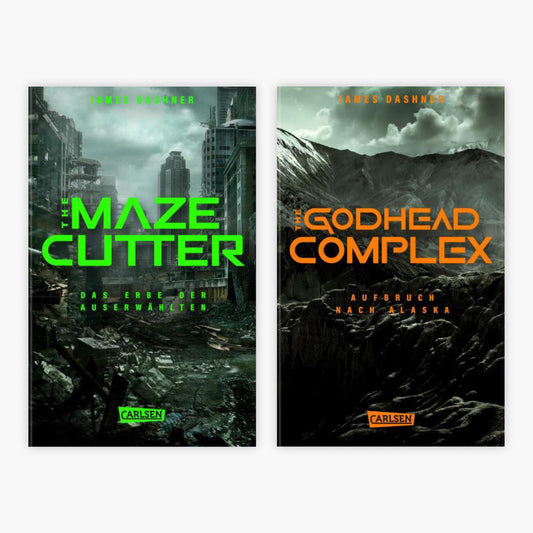 The Maze Cutter Band 1+2 plus 1 exklusives Postkartenset