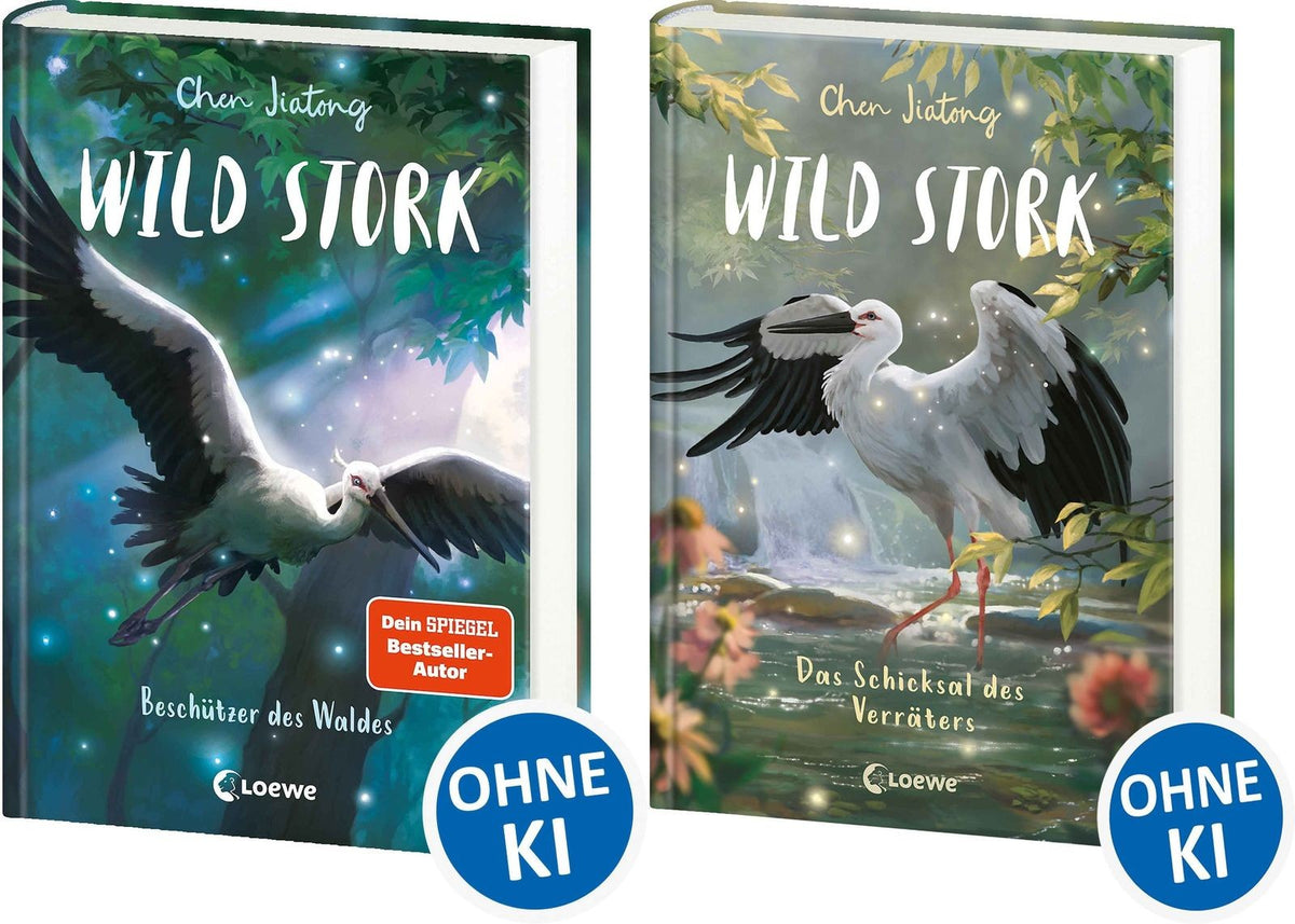 Die Wild Stork-Reihe Band 1+2 plus 1 exklusives Postkartenset