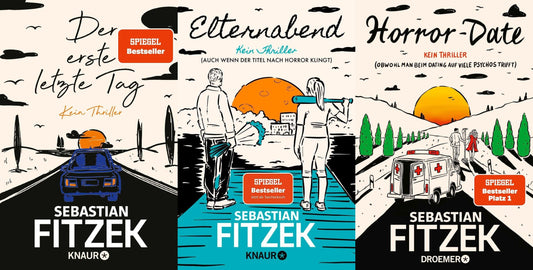 Der erste letzte Tag + Elternabend + Horror-Date von Sebastian Fitzek + 1 exklusives Stickerset