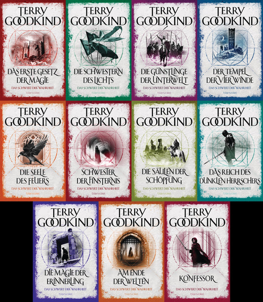 Das Schwert der Wahrheit Band 1-11 plus 1 exklusives Postkartenset