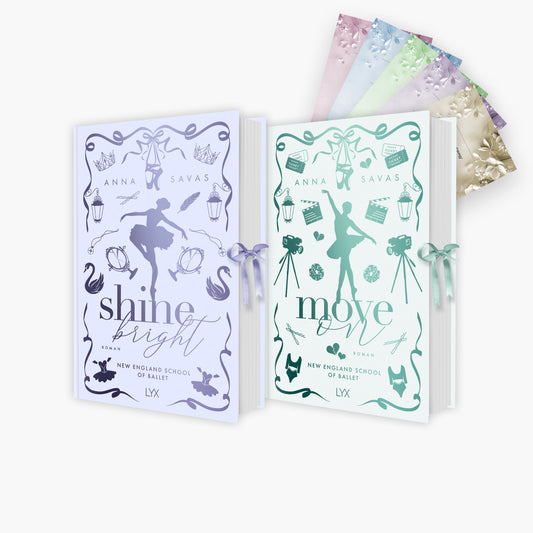 Die New England School of Ballet-Reihe in der Special Edition Band 3+4 plus 1 exklusives Postkartenset