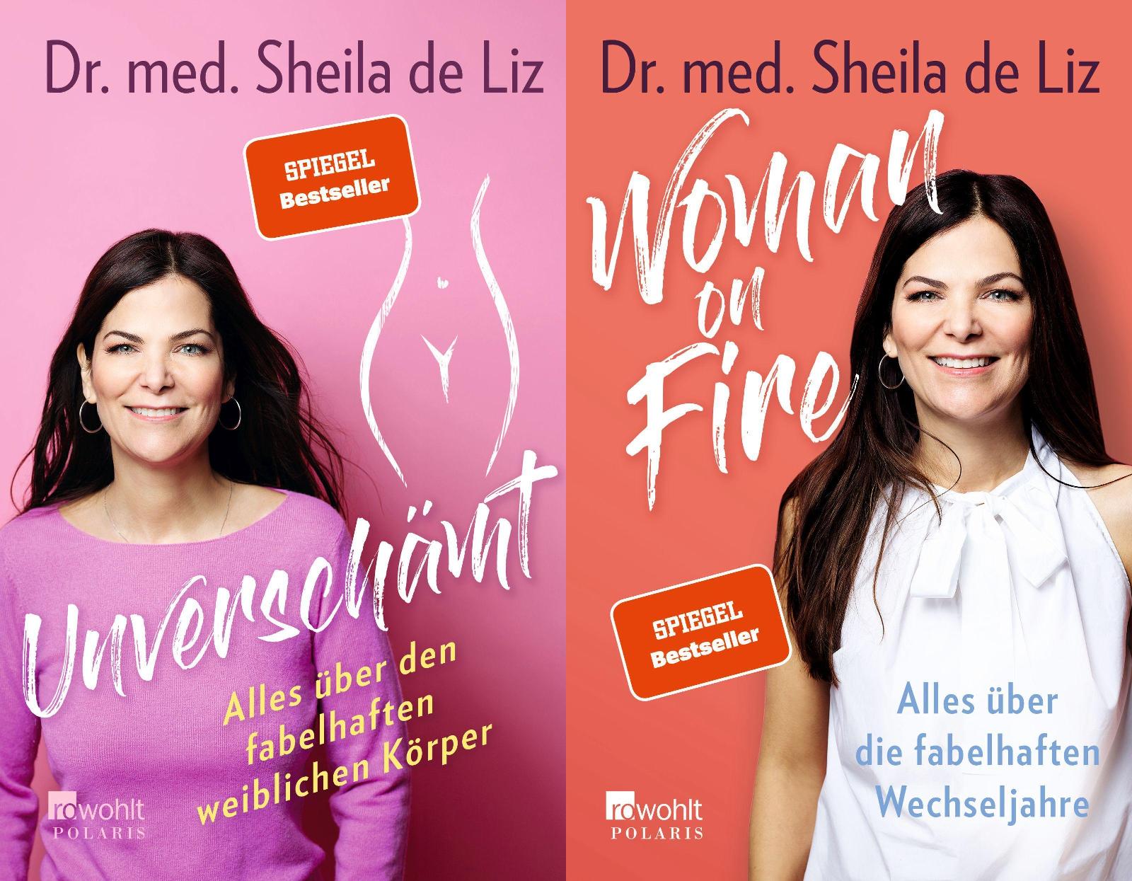 Unverschämt + Woman on Fire von Sheila de Liz + 1 exklusives Postkartenset