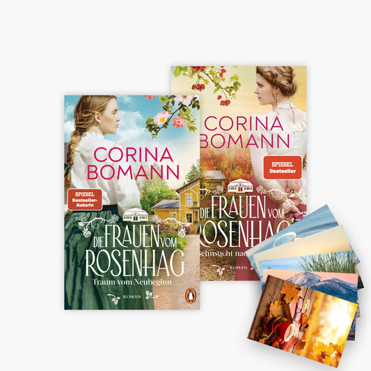 Die Frauen vom Rosenhag - Reihe Band 1+2 plus 1 exklusives Postkartenset