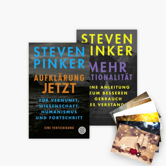 Aufklärung jetzt + Mehr Rationalität + 1 exklusives Postkartenset