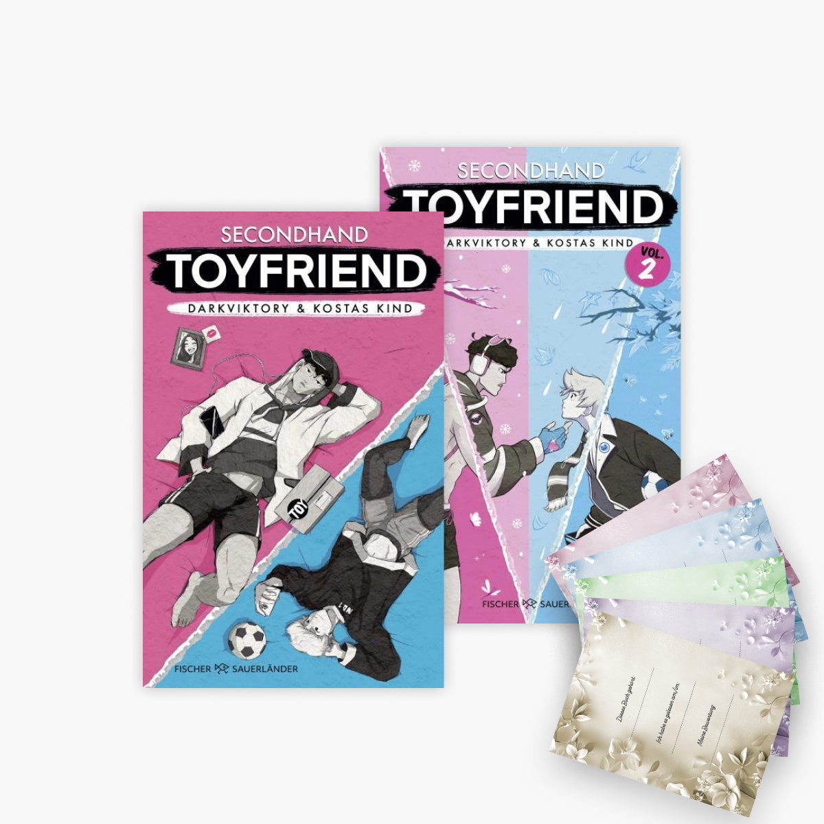 Secondhand Toyfriend - Reihe Band 1+2 plus 1 exklusives Postkartenset