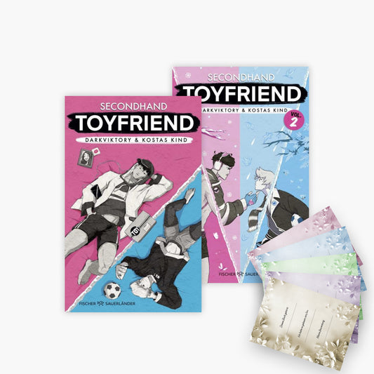 Secondhand Toyfriend - Reihe Band 1+2 plus 1 exklusives Postkartenset