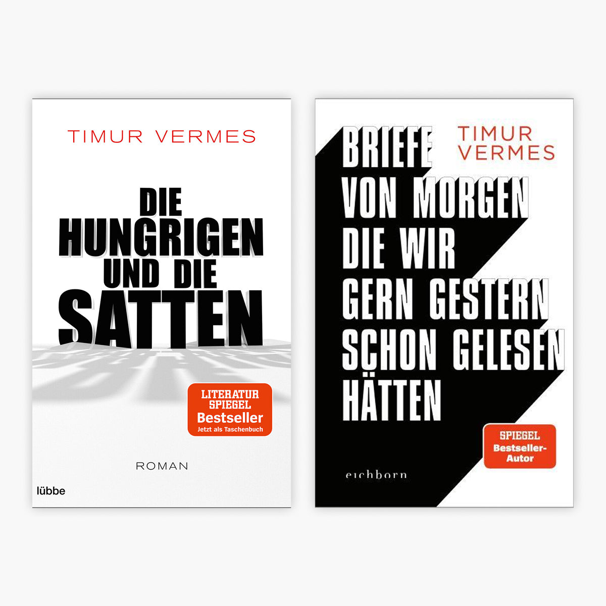 Die Hungrigen und die Satten + Briefe von morgen, die wir gern gestern schon gelesen hätten + 1 exklusives Postkartenset