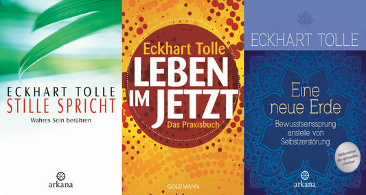 Stille spricht / Leben im Jetzt / Eine neue Erde + 1 exklusives Postkartenset