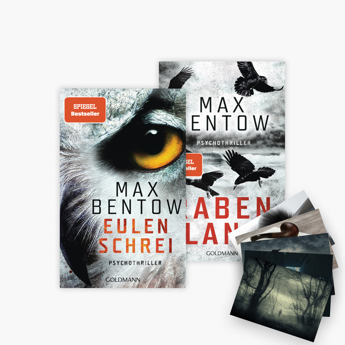 Eulenschrei + Rabenland + 1 exklusives Postkartenset