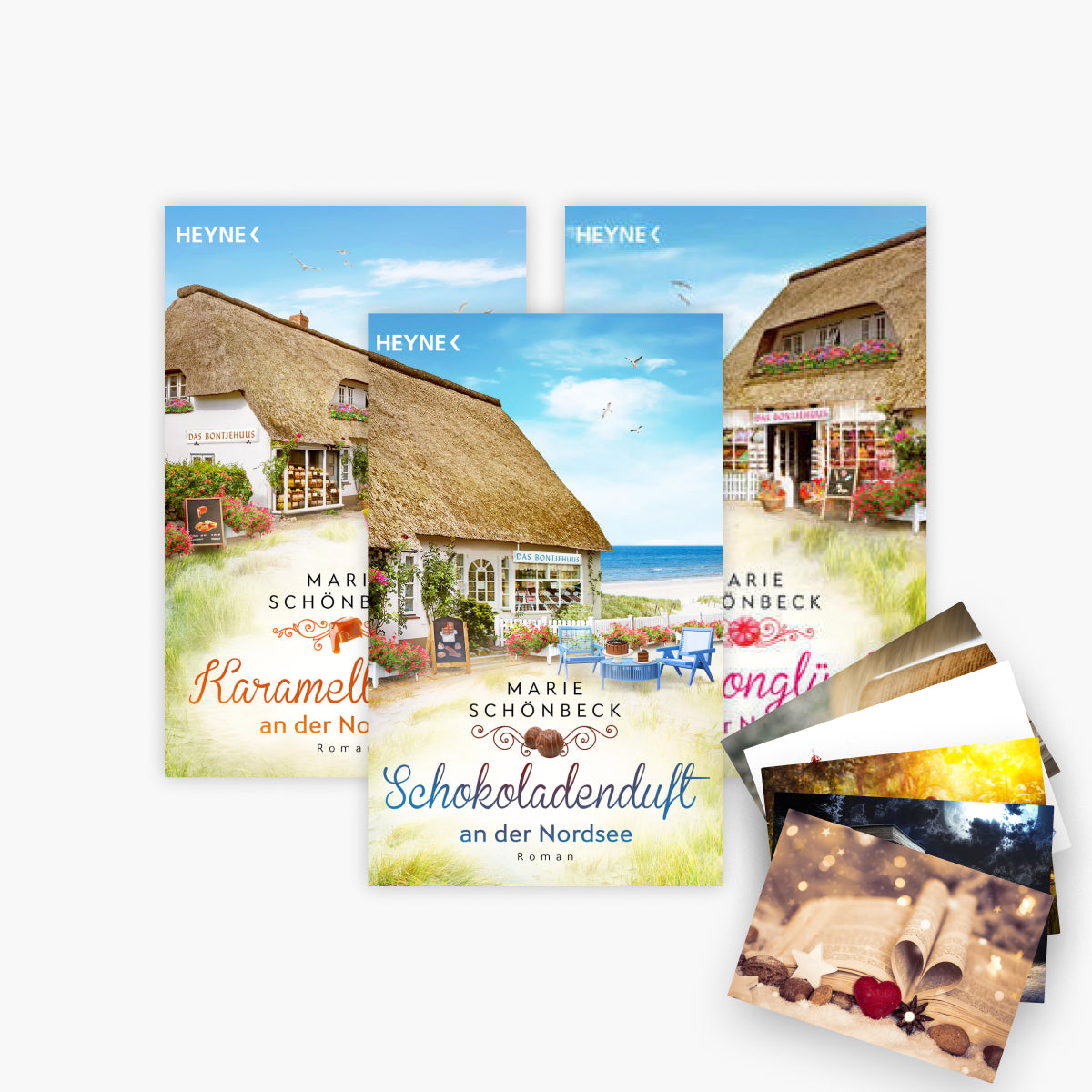 Die Bontjehuus-Reihe Band 1-3 plus exklusives Postkartenset