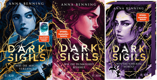 Dark Sigils Band 1-3 plus 1 exklusives Postkartenset