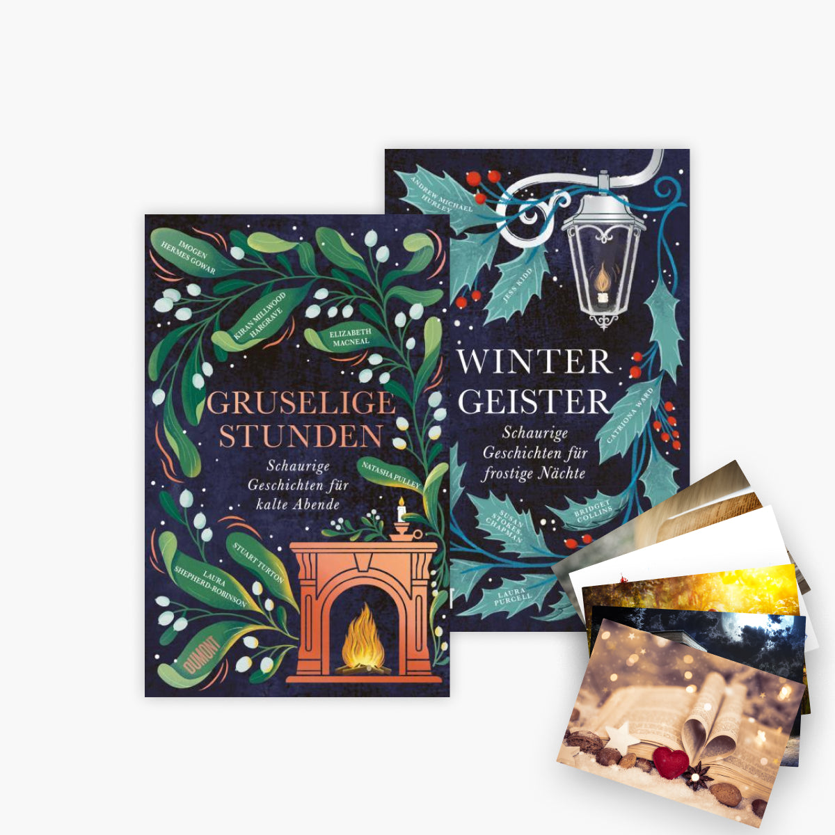 Gruselige Stunden + Wintergeister + 1 exklusives Postkartenset