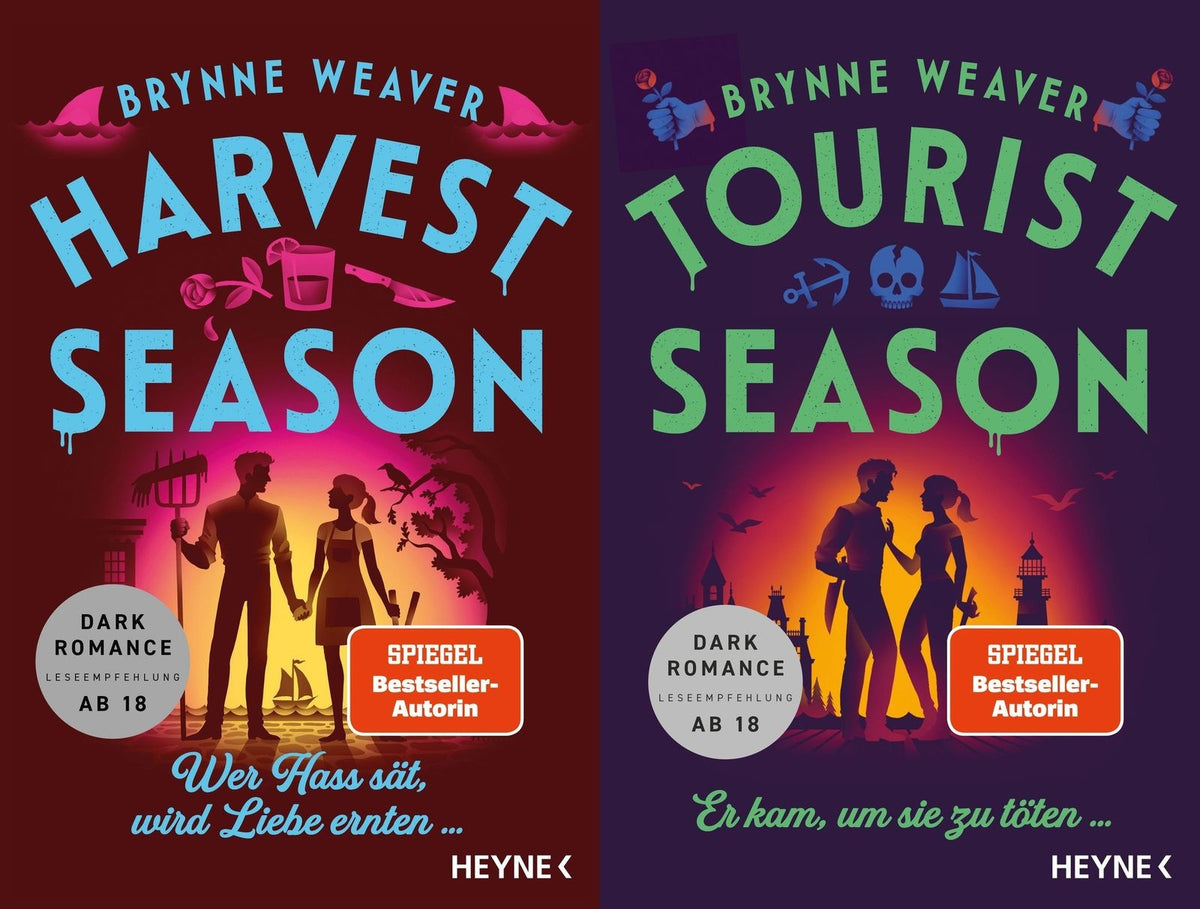 Seasons of Carnage - Dark RomCom Doppelband: Harvest Season & Tourist Season (gebunden) plus 1 exklusives Postkartenset