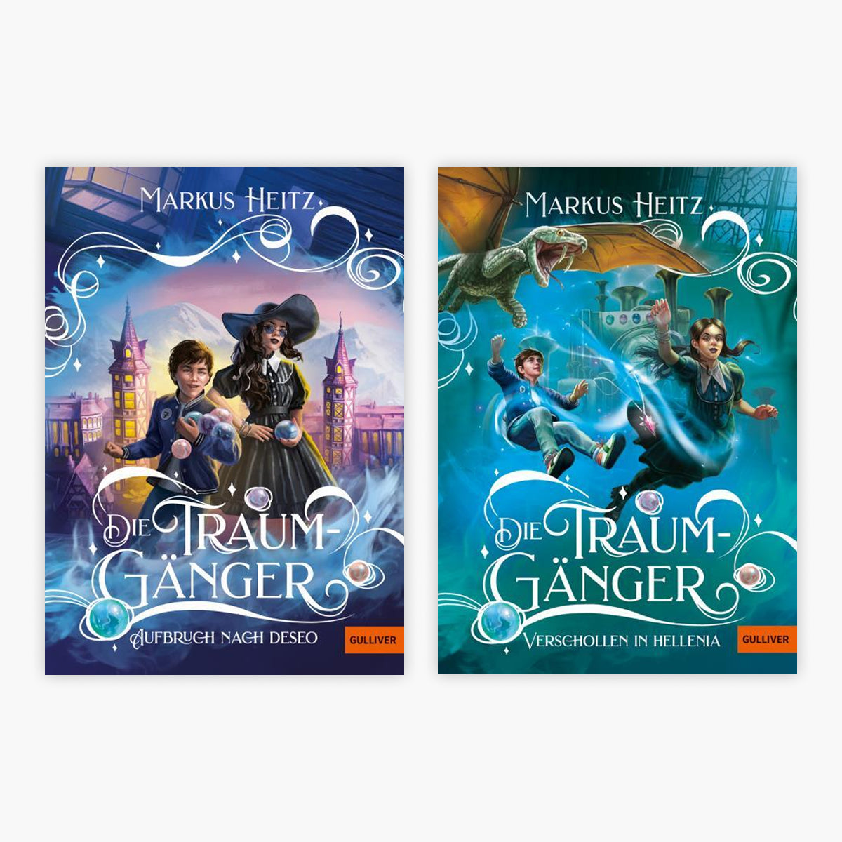 Die Traumgänger-Reihe Band 1+2 plus 1 exklusives Postkartenset