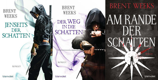 Schatten-Trilogie. Konvolut 3 Bände. 1.) Der Weg in die Schatten, 2.) Am Rande der Schatten, 3.) Jenseits der Schatten.