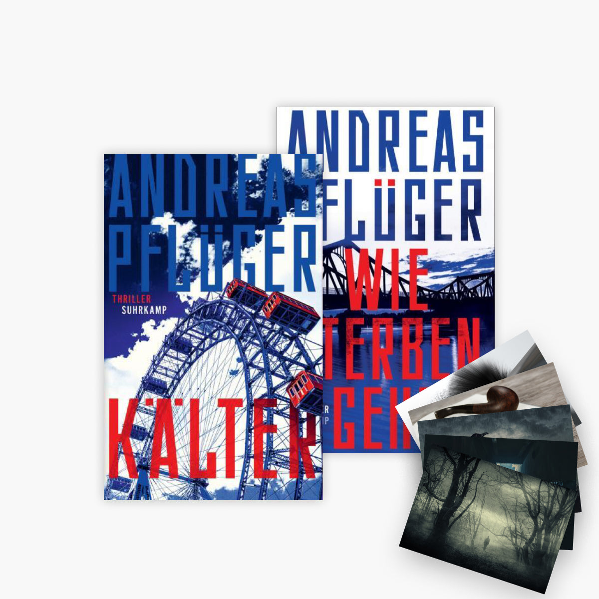 Das Spionage-Thriller-Set - Wie sterben geht + Kälter plus 1 exklusives Postkartenset