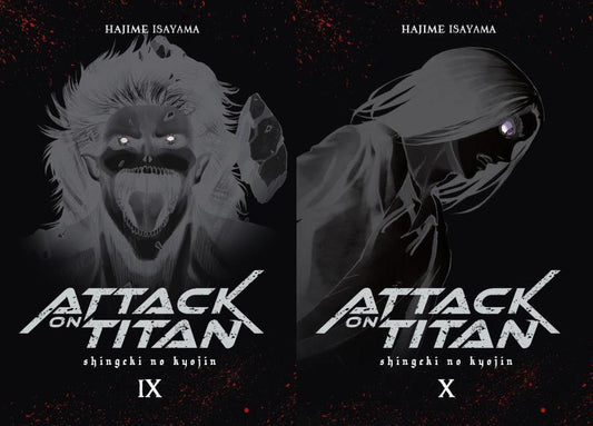 Attack on Titan Deluxe Band 9+10 plus 1 exklusives Postkartenset