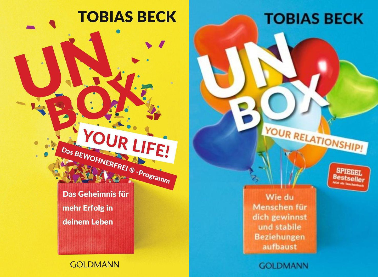 Unbox Your Life + Unbox Your Relationship + 1 exklusives Postkartenset