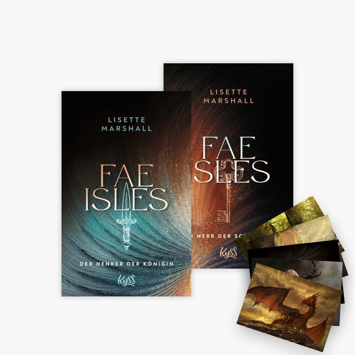 Die Fae Isles Reihe - Band 1 + 2 plus 1 exklusives Postkartenset