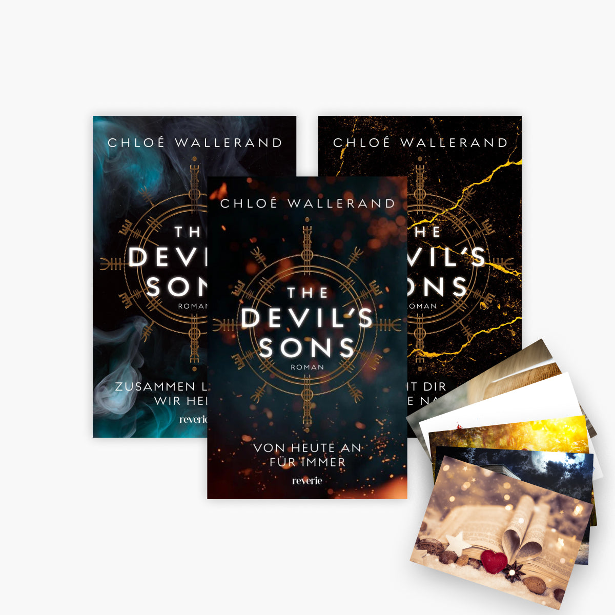 The Devil's Sons-Reihe Band 1-3 plus 1 exklusives Postkartenset