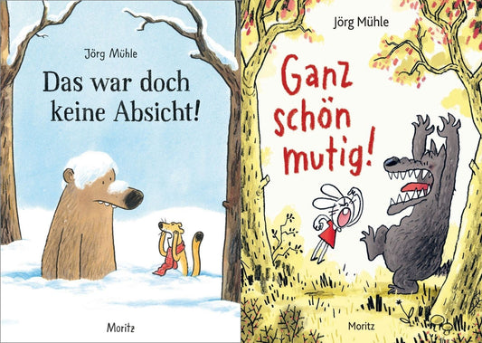 Das war doch keine Absicht! + Ganz schön mutig + 1 exklusives Postkartenset