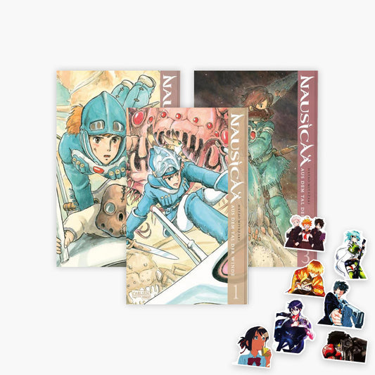 Nausicaä aus dem Tal der Winde - Band 1-3 plus 1 exklusives Stickerset
