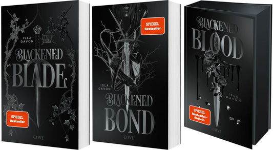 The Blackened Blade Serie - Band 1-3 plus 1 exklusives Postkartenset