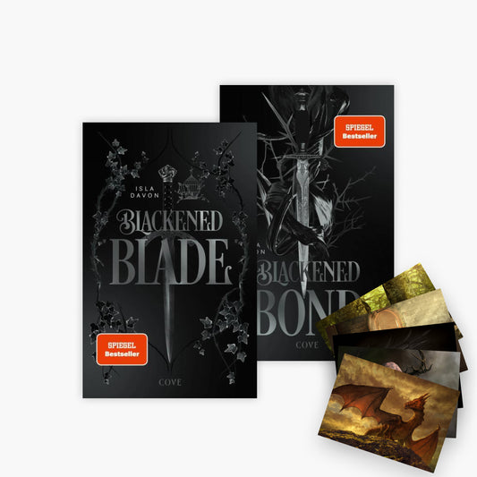 The Blackened Blade Serie - Band 1+2 plus 1 exklusives Postkartenset