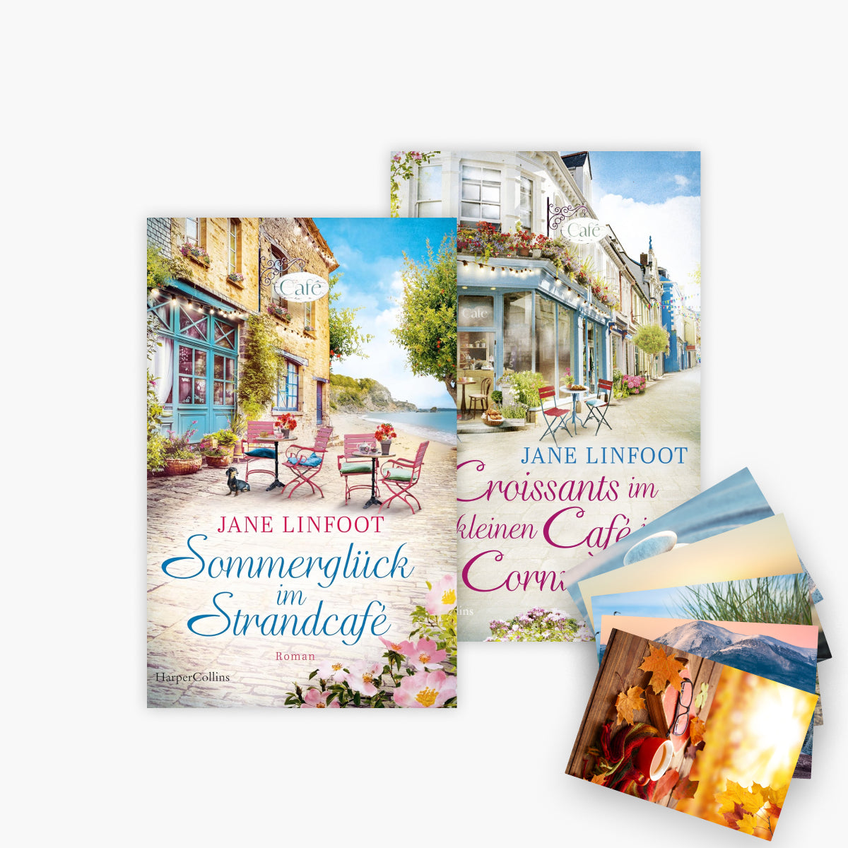 Das Sommer in Cornwall-Set: 2 Bücher + 1 exklusives Postkartenset