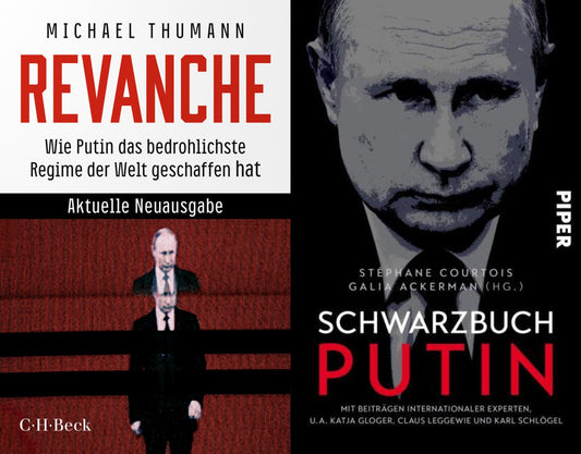 Revanche + Schwarzbuch Putin + 1 exklusives Postkartenset