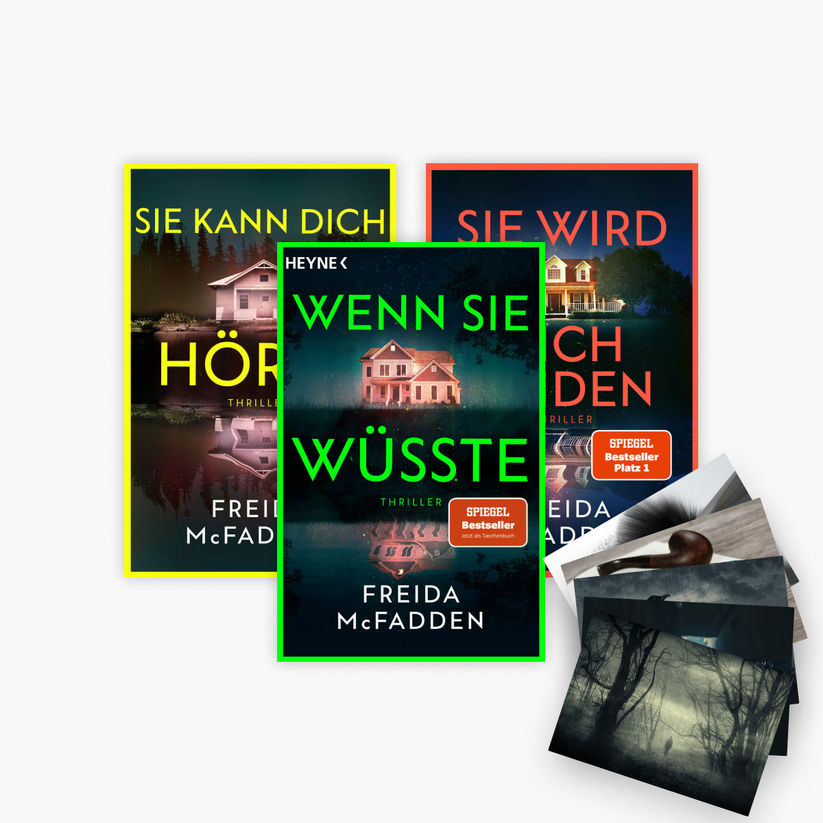 The Housemaid Band 1-3 plus 1 exklusives Postkartenset