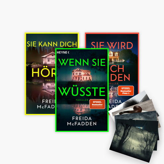 The Housemaid Band 1-3 plus 1 exklusives Postkartenset