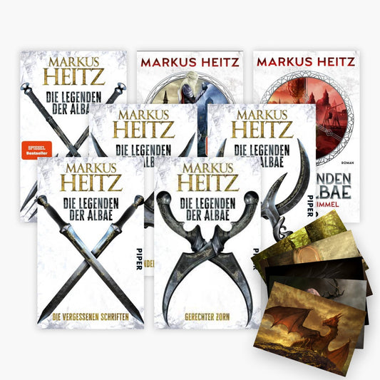 Die Legenden der Albae Band 0-6 plus 1 exklusives Postkartenset