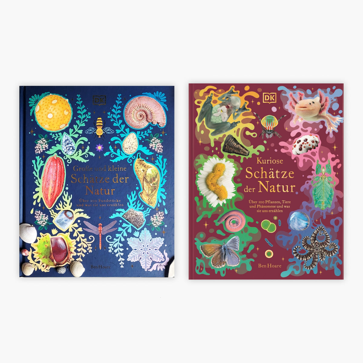 Große und kleine Schätze der Natur + Kuriose Schätze der Natur + 1 exklusives Postkartenset