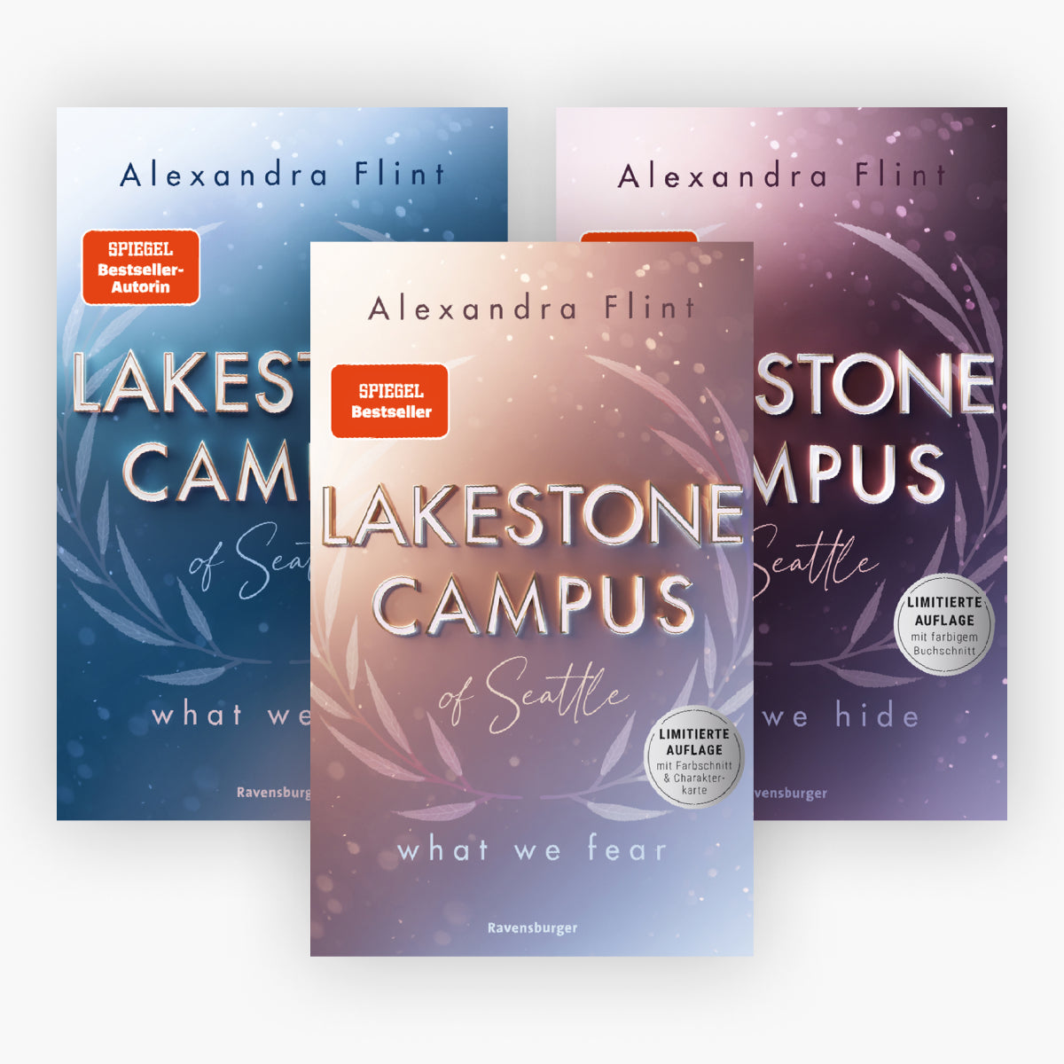 Lakestone Campus of Seattle Band 1-3 plus 1 exklusives Postkartenset