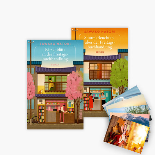 Die Freitagsbuchhandlung Band 1+2 plus 1 exklusives Postkartenset