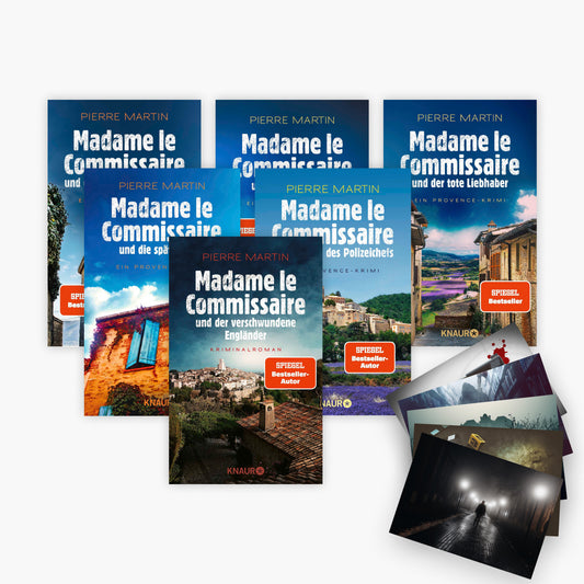 Madame le Commissaire Band 1-6 plus 1 exklusives Postkartenset