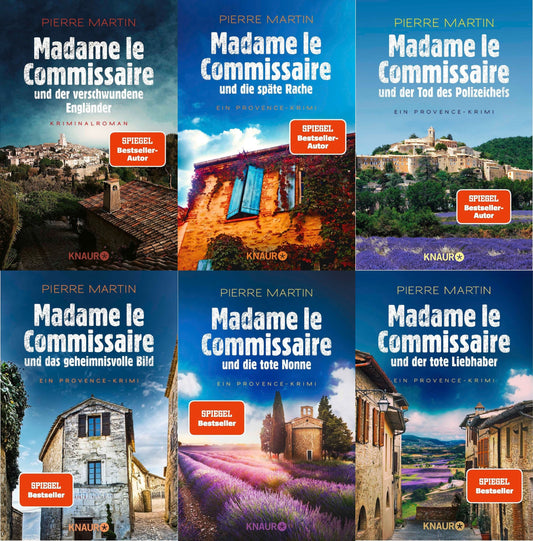 Madame le Commissaire Band 1-6 plus 1 exklusives Postkartenset