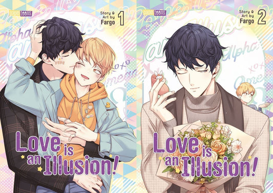 Love is an Illusion! Band 1+2 plus 1 exklusives Stickerset