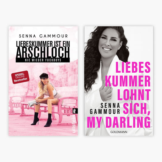 Liebeskummer ist ein Arschloch + Liebeskummer lohnt sich, my darling + 1 exklusives Postkartenset