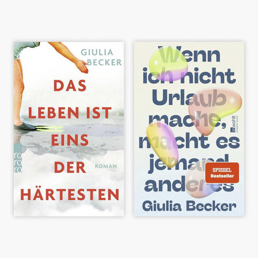 Das Leben ist eins der Härtesten + Wenn ich nicht Urlaub mache, macht es jemand anderes + 1 exklusives Postkartenset
