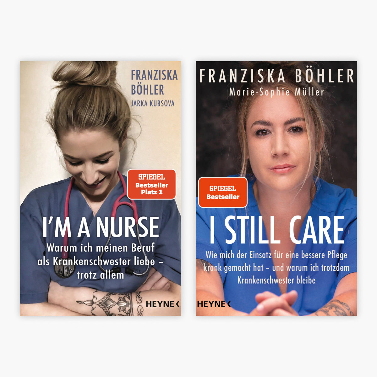 I'm a Nurse + I still care + 1 exklusives Postkartenset