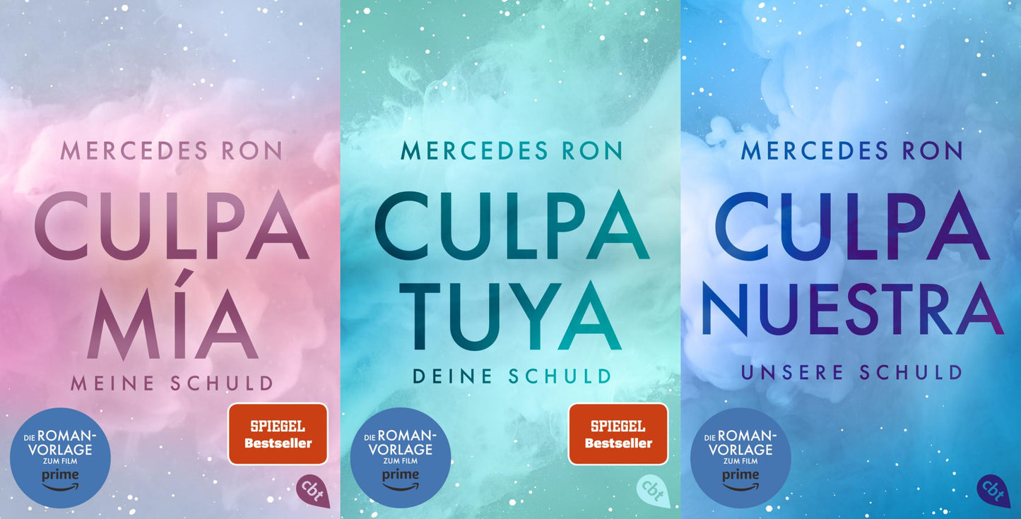 Die komplette Culpa Mía-Reihe im Set