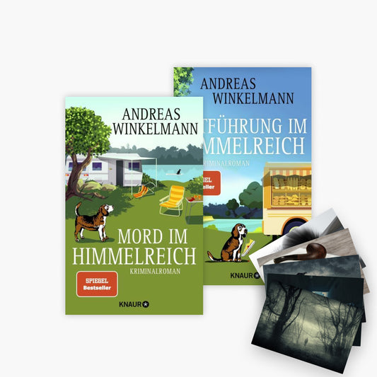 Die Mord auf Achse Krimi-Reihe Band 1+2 plus 1 exklusives Postkartenset