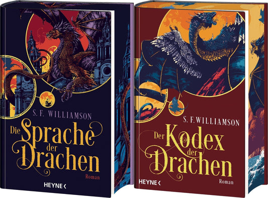 Die Sprache der Drachen Band 1+2 plus 1 exklusives Postkartenset